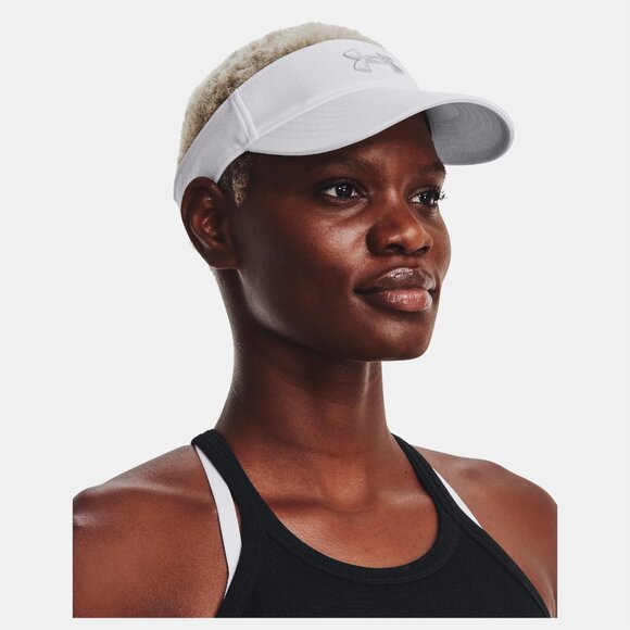 Under Armour Women’s UA Blitzing Visor White - Picture 3 of 3